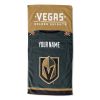 [Personalization Only] Official NHL Jersey Personalized Beach Towel - Golden Knights