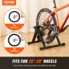 VEVOR Bike Trainer Stand, Fluid Stationary Bike Stand for 26"-29" Wheels, Noise Reduction Fluid Flywheel, Portable Cycling Stand for Indoor Riding Exe