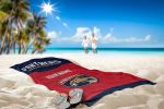 [Personalization Only] OFFICIAL NHL Jersey Personalized Beach Towel - FL Panthers