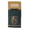 [Personalization Only] Official NHL Jersey Personalized Beach Towel - Golden Knights