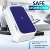 Manicure Pedicure UV Sanitizer Box Compact UVC Light Cleaning Portable Nail Tool Cleaning Machine Multi Functional Equipment for Professional Disinfec