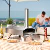 Portable Stainless Steel Outdoor Pizza Oven with 12 Inch Pizza Stone