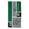 [Personalization Only] OFFICIAL NHL Colorblock Beach Towel - Dallas Stars