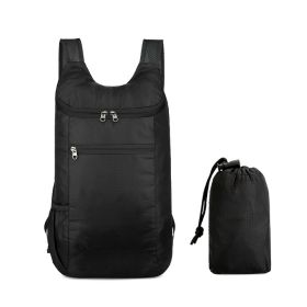 Outdoor Sports Bag for Camping Hiking Mountaineering Fishing Cycling (Color: Black, Type: Sports Bag)