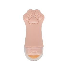 Cat Claw Volcanic Stone Oil Absorbing Stick Refreshing Oil Control Oil Absorbing Roller Ball Facial Oil Remover Cleansing Pores (Color: pink)