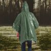 Emergency Rain Poncho Weather Proof Outdoor Survival Camping Gear